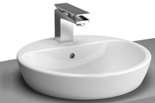 Vitra Metropole Yuvarlak Çanak Beyaz Lavabo 45x44cm 5941B003-0001