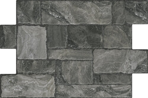 Yurtbay Kronos Siyah Mat Yer Duvar Seramiği S66009 40x60