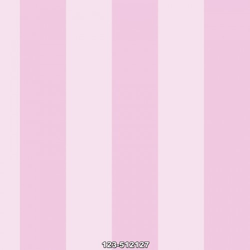 Çizgili Duvar Kağıdı Pembe 123 512127