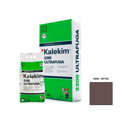 Kalekim Ultrafuga 2200 1-6mm Bitter Derz Dolgusu 5kg 2246