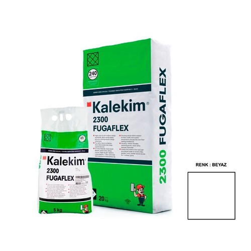 Kalekim Fugaflex 2300 1-6mm Beyaz Derz Dolgusu 20kg 2451