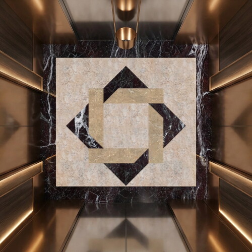 Pvc Asansör Zemin Döşeme BTS 1325 - 156x152cm