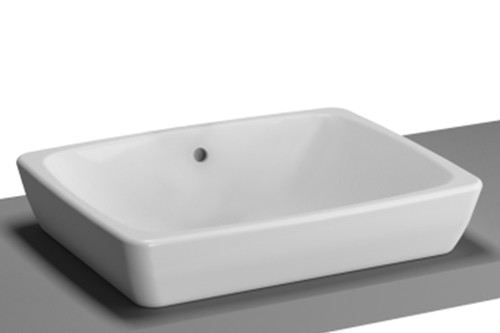 Vitra Metropole Dikdörtgen Çanak Beyaz Lavabo 50x40cm 5667B003-0012