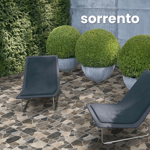 Ege Seramik Sorrento Mix Mat Yer Duvar Seramiği - 45x45