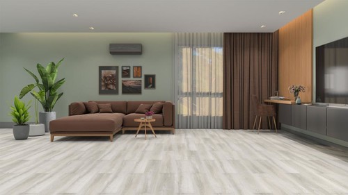 Floorpan Fix Laminat Parke 7mm Bora FF003 + 6cm süpürgelik + 3mm Kapron Takım
