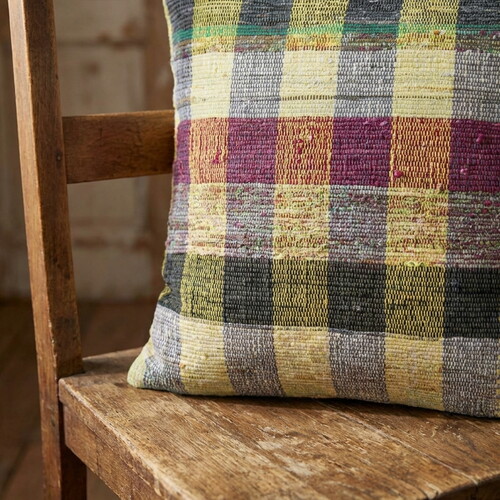 Vintage Kilimli Yastık Kılıfı PLLWSQR1129 - 42x42