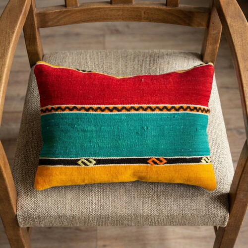 Vintage Kilimli Yastık Kılıfı PLLWRECBIG04 - 35,5x47