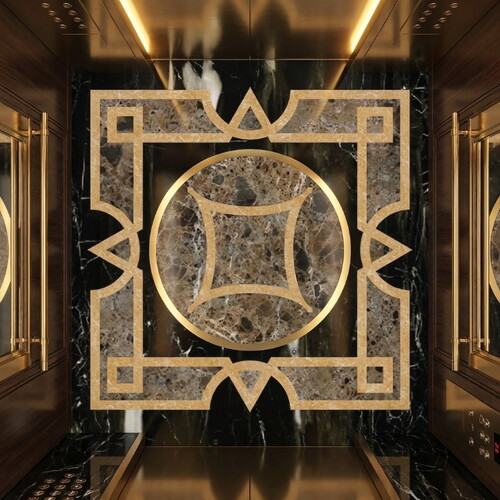 Pvc Asansör Zemin Döşeme BTS 1329 - 156x152cm