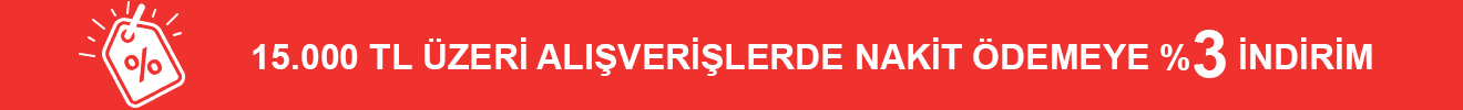 1500 TL üzeri %3 indirim
